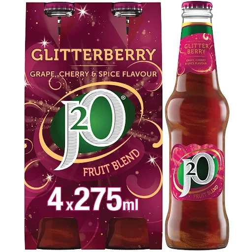 J20 Glitterberry Grape and Cherry 4x275ml 30p @ Morrisons Paisley (Falside Road) and More Locations
