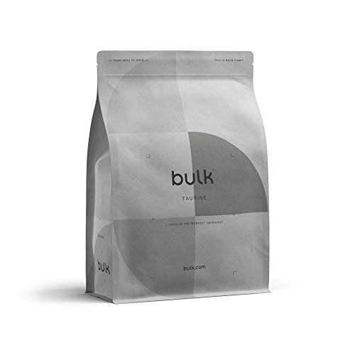 Bulk Pure Taurine Powder, 500g - £2.79 (Temp OOS) @ Amazon