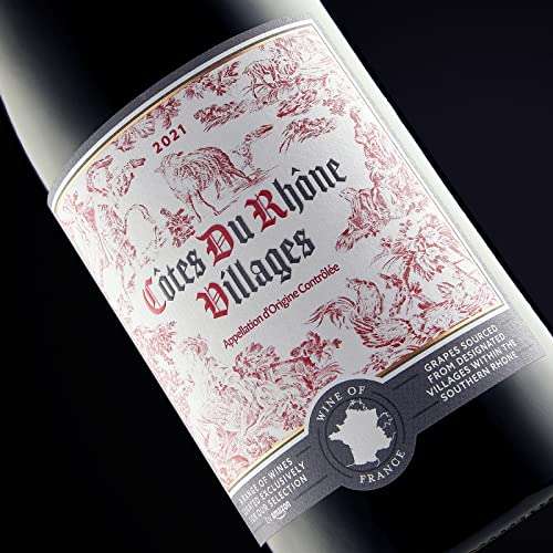 by Amazon Our Selection Cotes Du Rhone Villages, 6 x 75cl £21.07 (Subscribe & save £20.02) @ Amazon