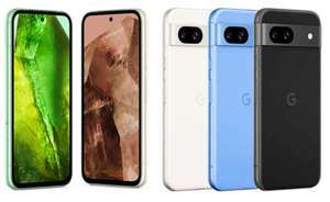 Google Pixel 8a 128GB 5G Smartphone - 100GB iD Data, £14.99p + £74 upfront / 256GB £14.99pm + £124 upfront (£483.76) + £150 extra trade in