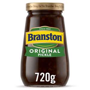 Branston Pickle 720G and Small Chunk Pickle - Clubcard Price