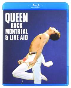 Queen: Rock Monteral & Live Aid Blu Ray at Checkout