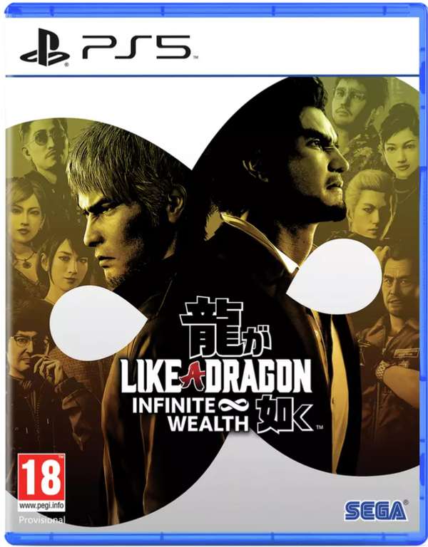 Like A Dragon: Infinite Wealth PS5 Game - free in-store Click & collect available