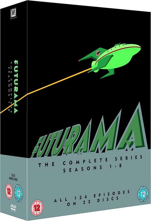 Futurama Seasons 1-8 DVD Boxset (Used) - £18 (Free Click & Collect) @ CeX