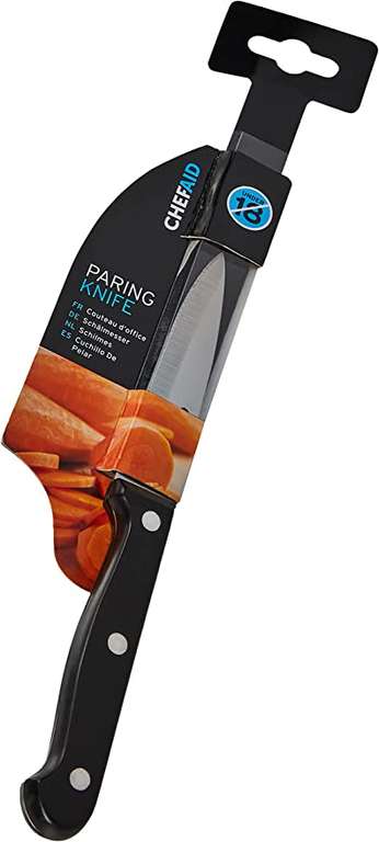 Chef Aid Paring Knife, Black - £2.25 @ Amazon