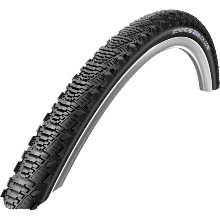 Schwalbe CX Comp Cyclocross tyre 700c 30mm Black wired bead - £7.99 + £2.99 delivery @ Wiggle