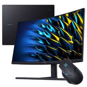 HUAWEI MateView GT 27" (2560x1440) Curved Gaming Monitor VA/165Hz/350nits/4ms with Gaming Mouse and Charging Pad £299.97 delivered @ Huawei