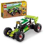 LEGO 31123 Creator 3 in 1 Off-Road Buggy to Skid Loader Digger to ATV Car Toy, 3 Vehicle Construction Set £10.39 at Amazon