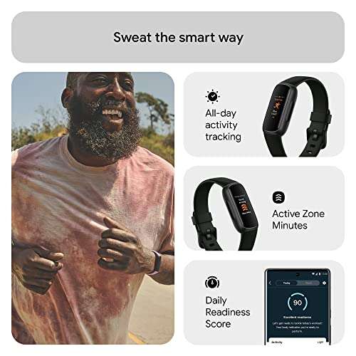 Fitbit Inspire 3 Activity Tracker with 6-months Premium Membership Included £68.99 @ Amazon