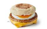 Single McMuffin, Sausage, Bacon or Cheese (possibly select accounts) via App