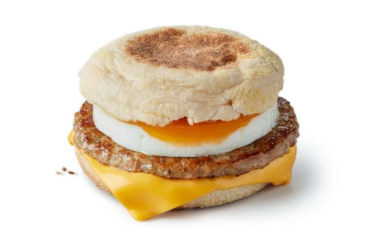 Single McMuffin, Sausage, Bacon or Cheese (possibly select accounts) via App
