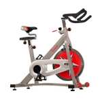 Sunny Health & Fitness Exercise Cycle Bike Pro Indoor Stationary Bike with 18 KG (40 LBS) Flywheel Chain Drive