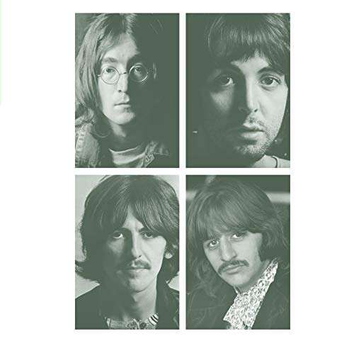 Beatles 50th Vinyl Bundle Abbey Road and White Album £29.99 at Amazon