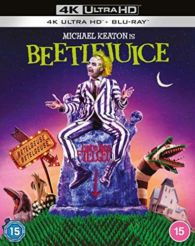 Beetlejuice [4K Ultra-HD / Blu-ray] [1988] [Region Free] - £13.99 @ Amazon
