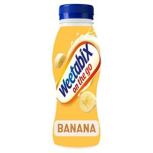 Weetabix On The Go Banana Drink 250Ml £1 at Tesco with Clubcard