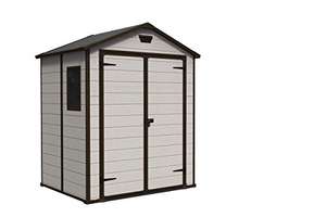 Keter Manor Outdoor Garden Storage Shed, 6 x 5 ft - £406.12 at Amazon