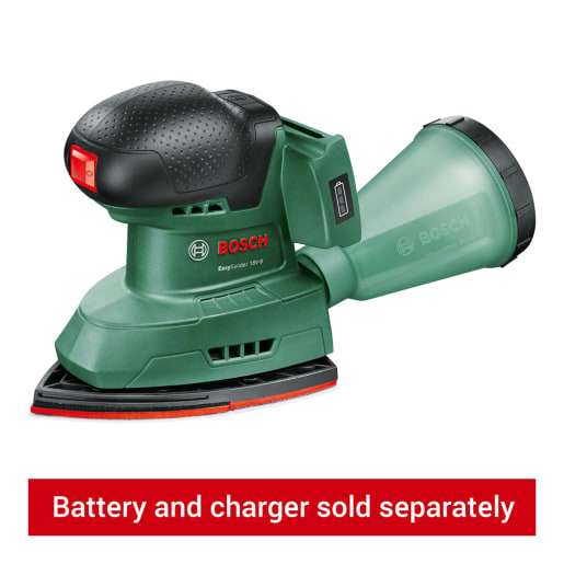 Bosch EasySander 18V Cordless Multi Sander - Bare with Free Battery and Charger - Free C&C