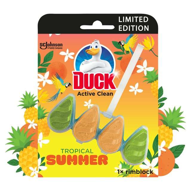 Duck Active Clean Rim Block Tropical Summer