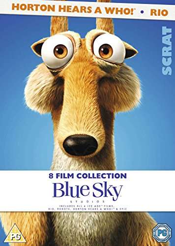 Blue Sky 8 Film Collection (DVD): Epic, Rio, Robots, Horton Hears A Who, Ice Age 1-4 £2.87 used with codes @ World of Books