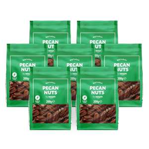 Amazon Pecan Nuts 1.4kg (7 Packs of 200 g)