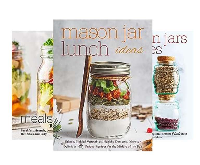 Mason Jar Recipes (4 books) - Kindle Edition Cookbook
