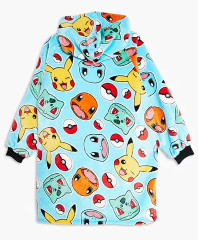 Kids Pokemon or Sonic Snuggle Hoodie £8 with code/Pokemon Single Duvet Cover £10.40 with code