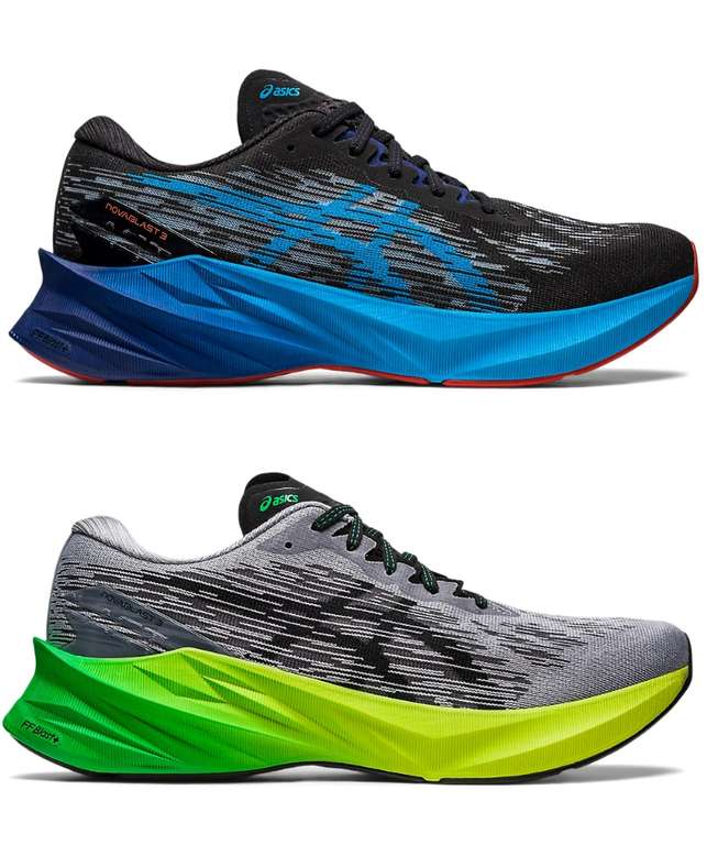 Asics Novablast 3 Men's Running Shoes (Size: 6.5-12) + 2 pairs Socks (Save 30% on 3 items) | New OneASICS Members