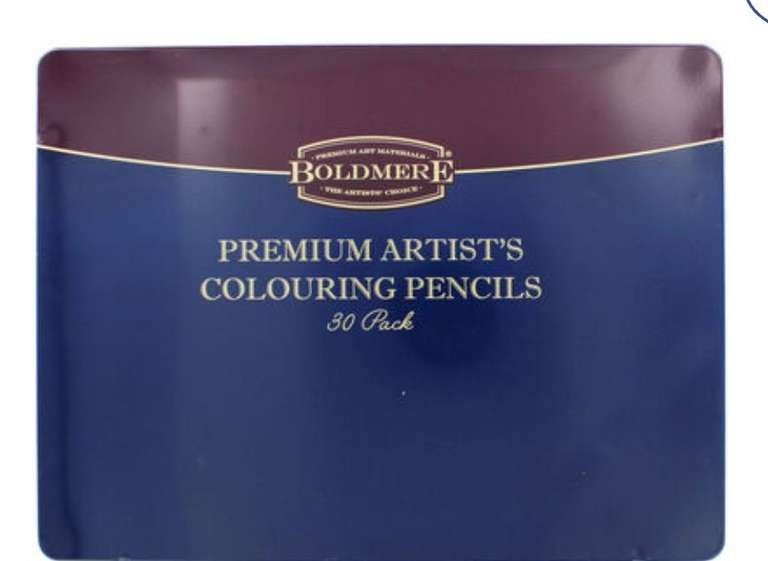 Boldmere Premium Artist Colouring Pencils: Pack of 30 £3.50 + £1.99 click and collect @ The Works