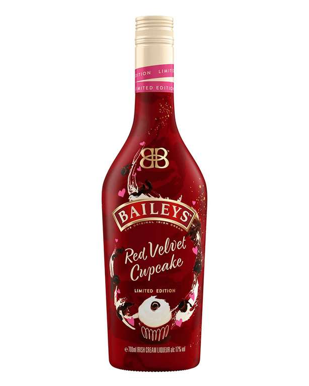 Baileys Red Velvet 70cl - £13.99 + £4.95 delivery @ The Bottle Club