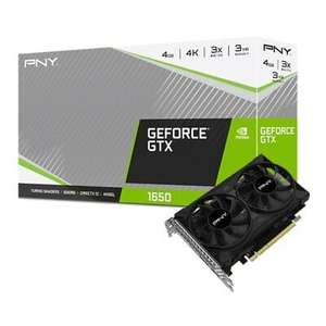 PNY GeForce GTX 1650 4GB GDDR6 Graphics Card £138.98 with code from ebuyer / eBay