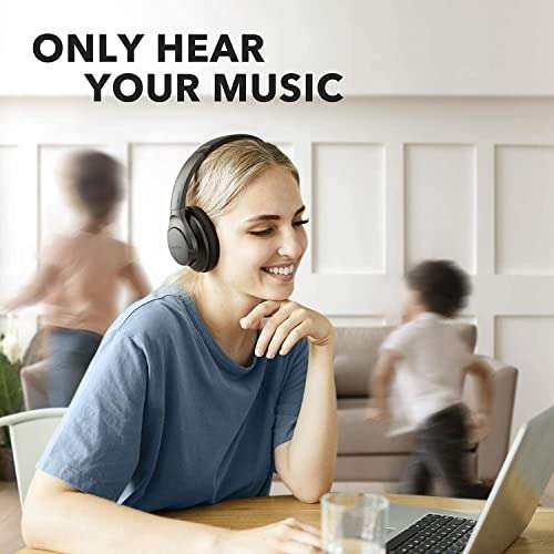 Soundcore Anker Q20 Hybrid Active Noise Cancelling Headphones £35.99 @ Amazon