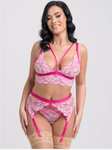 Tiger Lily Pink Lace Bra Set + Free Delivery With Code