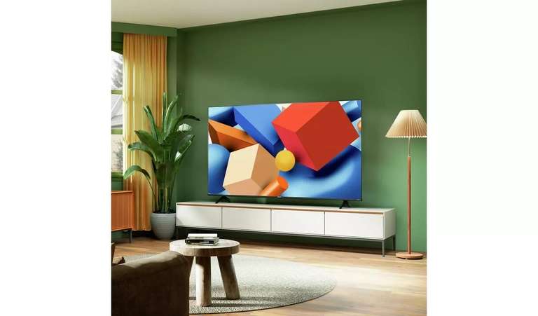 Hisense 58 Inch 58E6KTUK 4K UHD HDR DLED Freeview TV - Free Collection