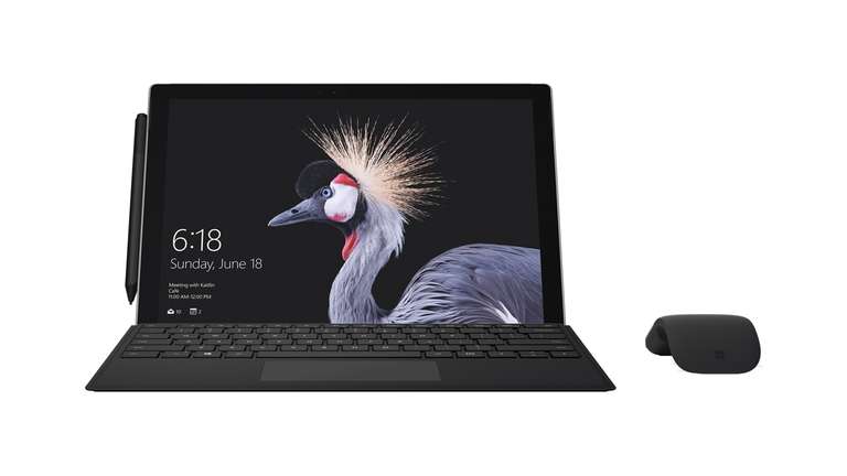 Microsoft Surface Pro 3-7 (1725) Type Cover Black (QWERTY), Used - B. £18 with Free Collection @ CeX
