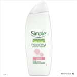 Simple Refreshing Shower Gel 500ml OR Simple Nourishing Shower Cream 500ml - 75p + Free Click & Collect @ Wilko