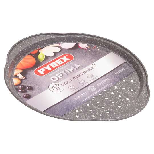 Pyrex Optima Marble Pizza Tray 31cm £3.50 (Clubcard Price) @ Tesco -  hotukdeals