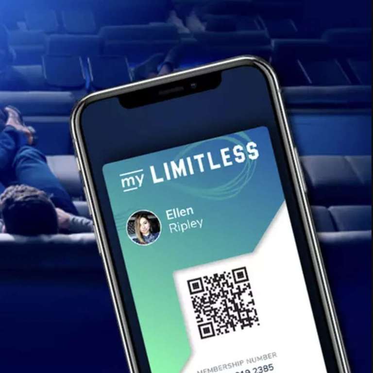 Odeon myLimitless Membership 12 months - £119 per year (£135 including West End) @ Odeon