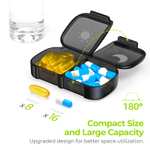 Extra Large Pill Box Organiser 7 Day 2 Times a Day Case _ Sold By AUVON FBA