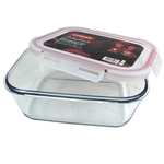 Curver Interfresh Smart Cook Borosilicate Glass Food Container 3.3 Litres - Oven, Freezer & Dishwasher Safe - Leak Proof - instore Wrexham