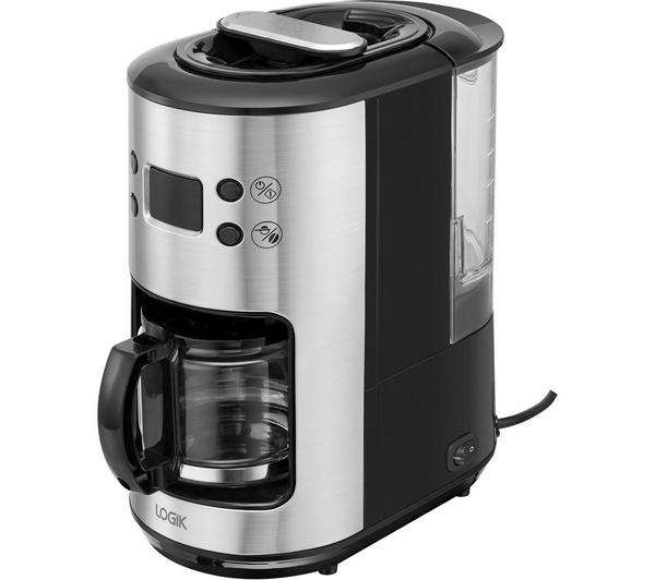 Logik Bean to Cup Coffee machine Stainless Steel - £13.97 + Free Click and Collect @ Currys