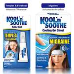 Kool 'n' Soothe Migraine Cooling Strips - 1 pack of 4 - £2.20 / £2.09 Subscribe & Save @ Amazon