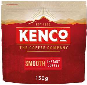 Kenco Smooth Instant Coffee Refill 150g (Total of 6 Packs) - £12 @ Amazon