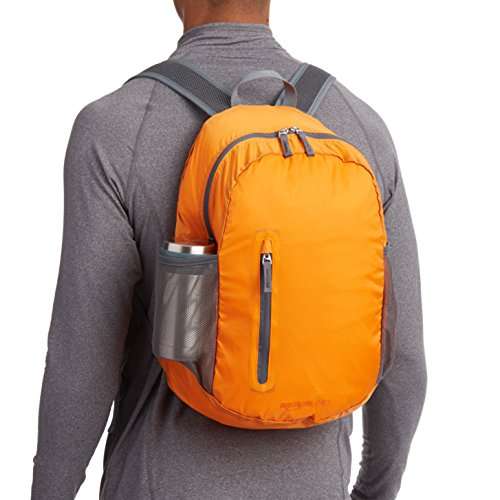 Amazon Basics Breathable Ultralight Outdoor Backpack Orange 25L - £5.27 with voucher @ Amazon