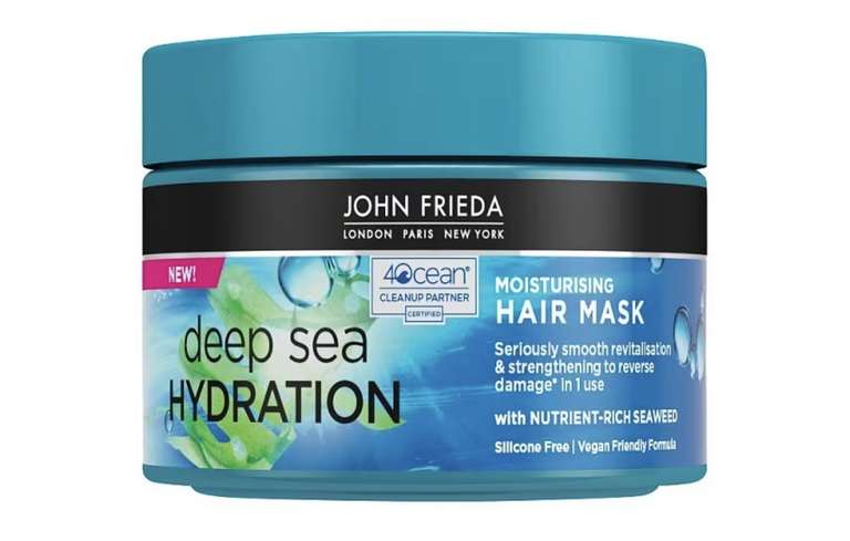 John Frieda Deep Sea Hydration Moisturising Hair Mask 3 for 2 - Free 30min C&C