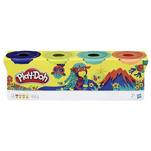 Play-Doh Tubs Assorted 4 x 140g tubs
