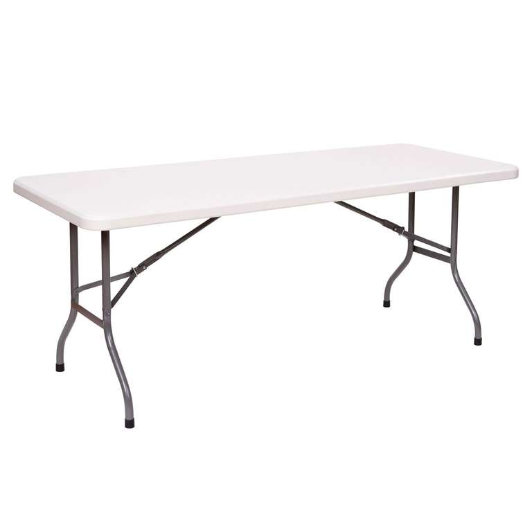 Foldable Banquet Table - White (Norwich)