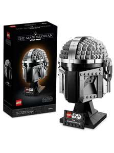 LEGO Star Wars The Mandalorian Helmet Set 75328 - discount applied at checkout. Free click and collect