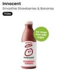 Innocent Strawberries and Banana Smoothie 29p Farmfoods Colne Lancashire