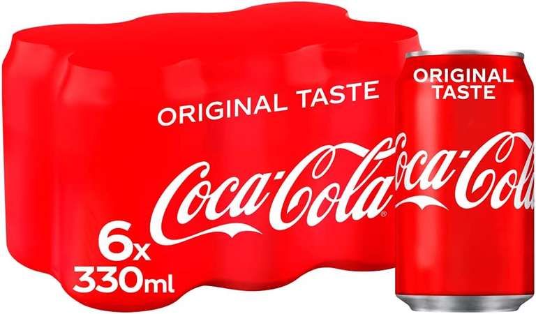 Coca Cola Regular 6x 330ML £2.25 @ Marks & Spencer Watford