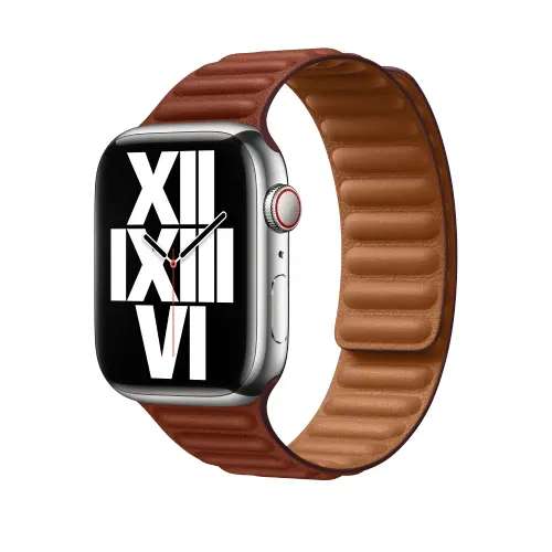 Apple Official Leather Watch Band 41mm 45mm from 26.99 for